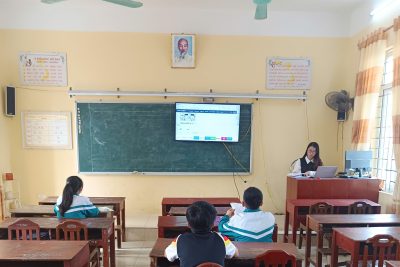 TH Cộng Hòa tham gia cuộc thi Tài năng Tiếng anh cấp Tỉnh